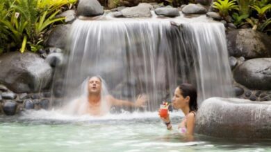 Volcán Arenal y sus aguas termales
